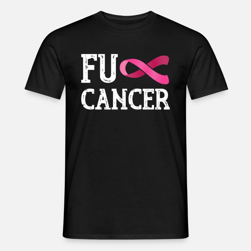 Krebs Überlebender Geschenk - Männer T-Shirt - Schwarz