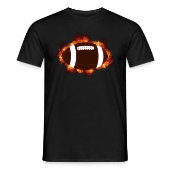 Rugby Football Mannschaft Team Fan Geschenkidee - Männer T-Shirt - Schwarz - Vorne - AI Model Male 178 light (178cm)