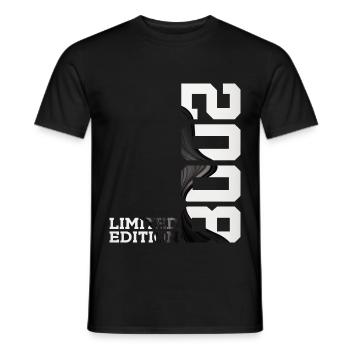 ÉDITION LIMITÉE 2008 18E ANNIVERSAIRE - T-shirt homme - noir - Devant - AI Model Male 178 light (178cm)