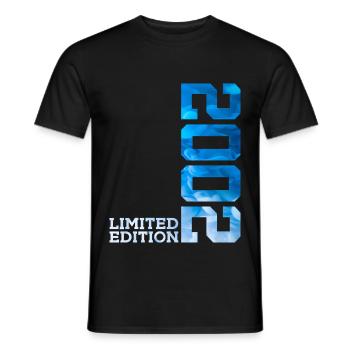 24E ANNIVERSAIRE ÉDITION LIMITÉE 2002 - T-shirt homme - noir - Devant - AI Model Male 178 light (178cm)