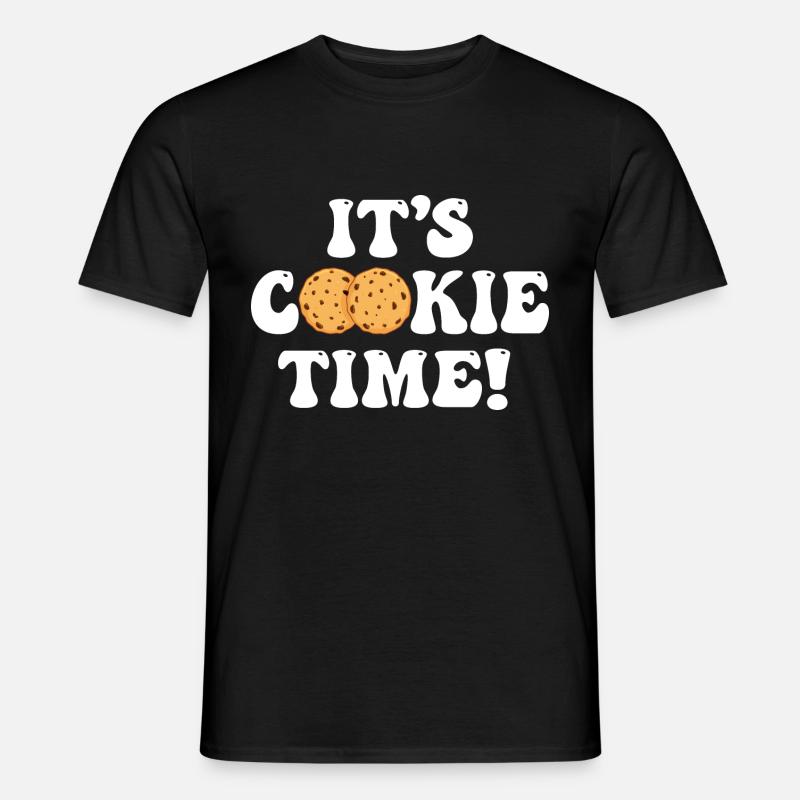 It's Cookie Time - Men’s T-shirt - black