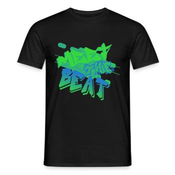 Tänzerin Bgirl Oldschool Hip Hop - Männer T-Shirt - Schwarz - Vorne - AI Model Male 178 light (178cm)