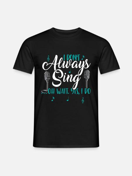 Schauspieler Theater Schauspielerin Bühne Musical - Männer T-Shirt - Schwarz