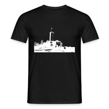 Sparrenburg Bielefeld - T-shirt homme - noir - Devant - AI Model Male 178 light (178cm)