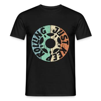 Patins à roulettes Roller Roller Skates - T-shirt homme - noir - Devant - AI Model Male 178 light (178cm)
