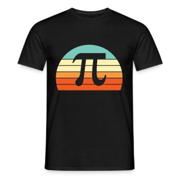 Lustig Mathematik Spruch Mathelehrer Mathesprüche - Männer T-Shirt - Schwarz - Vorne - AI Model Male 178 light (178cm)