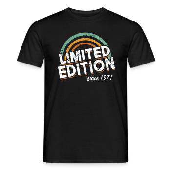 Anniversaire Original 1971 Vintage Idée Cadeau - T-shirt homme - noir - Devant - AI Model Male 178 light (178cm)