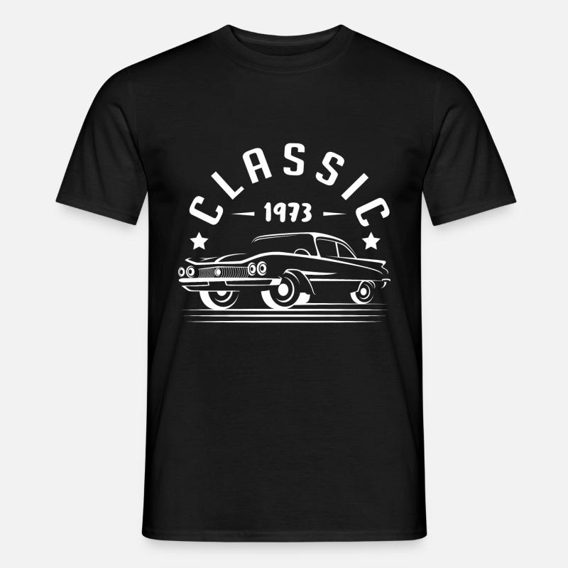Klassisch 1973. - Männer T-Shirt - Schwarz