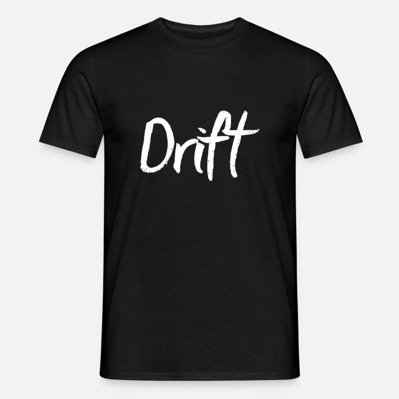 Drift Auto - Männer T-Shirt - Schwarz