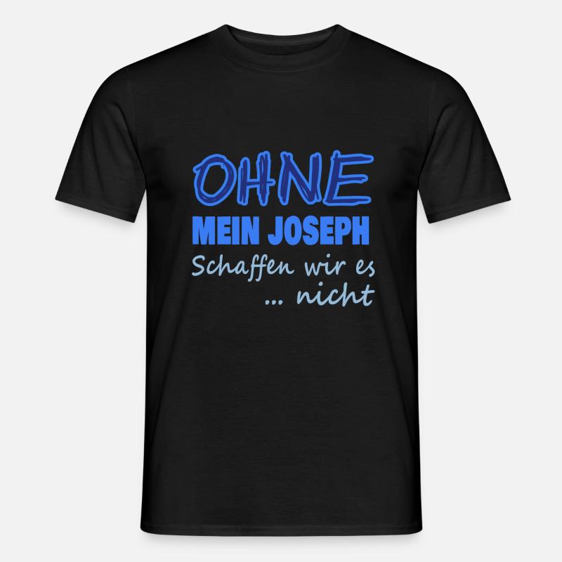 joseph - Männer T-Shirt - Schwarz