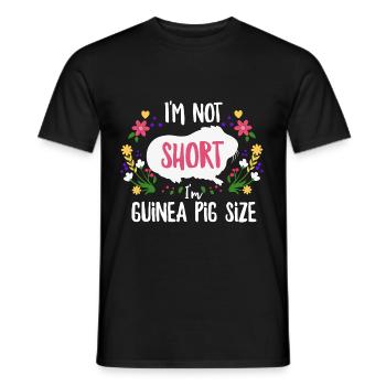 Cobaye Proverbe pour un cobaye - T-shirt homme - noir - Devant - AI Model Male 178 light (178cm)