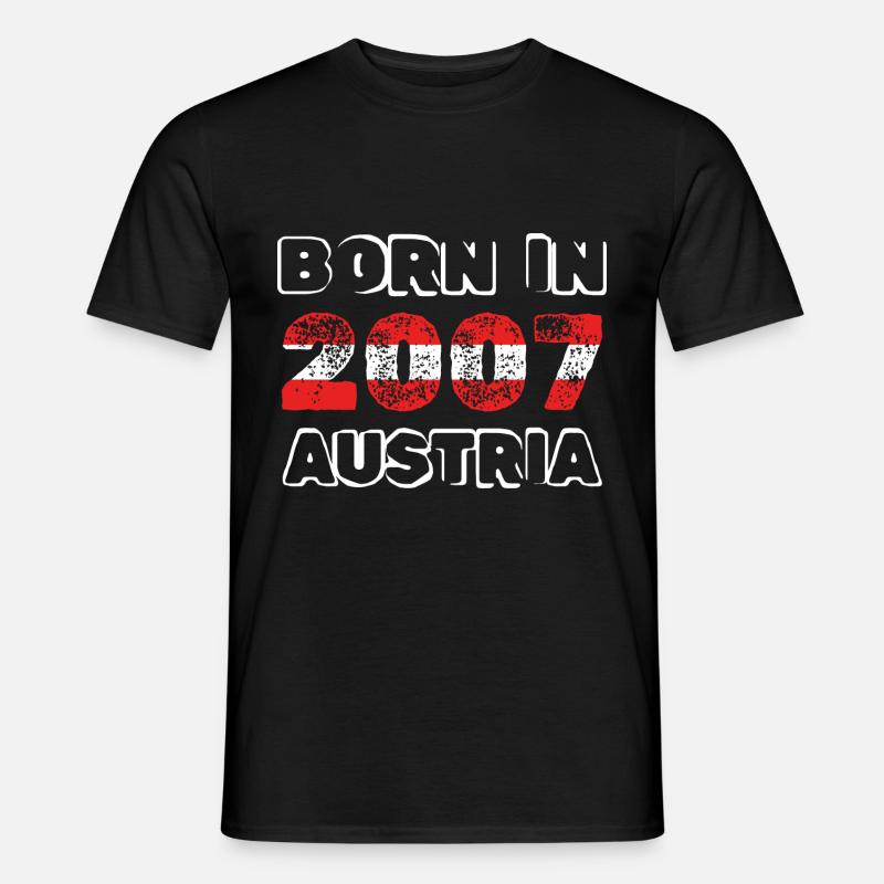 Austria 2007 - Men's T-Shirt - black