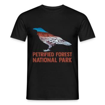 Parc national usa-américain - T-shirt homme - noir - Devant - AI Model Male 178 light (178cm)