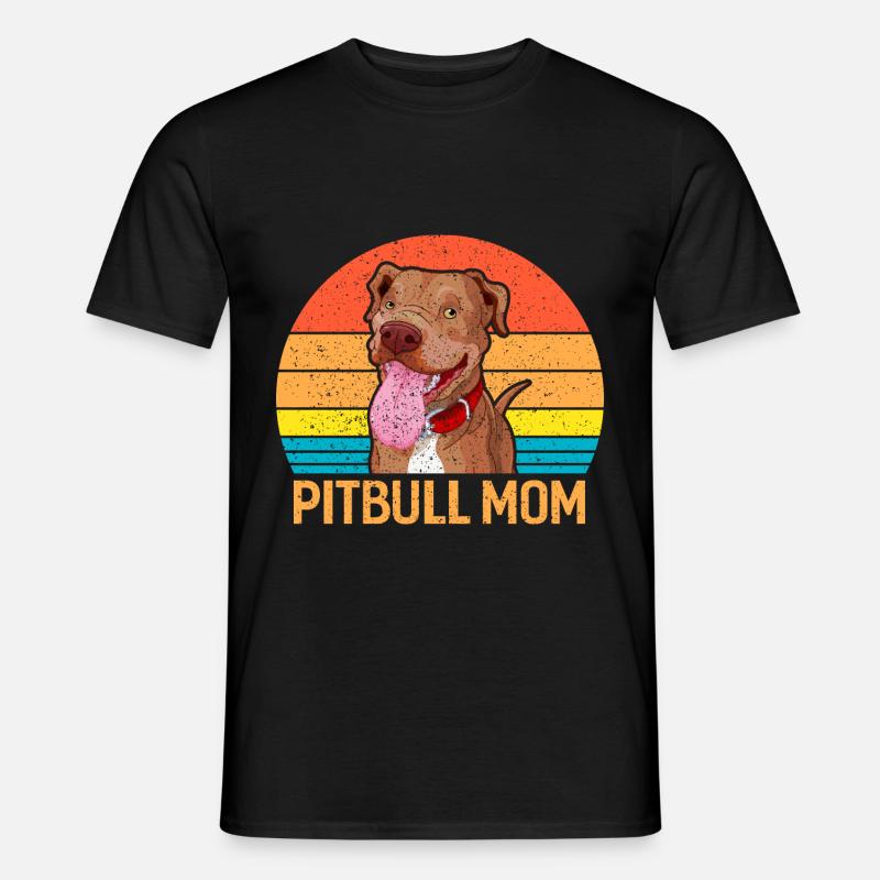 Pitbull - Männer T-Shirt - Schwarz