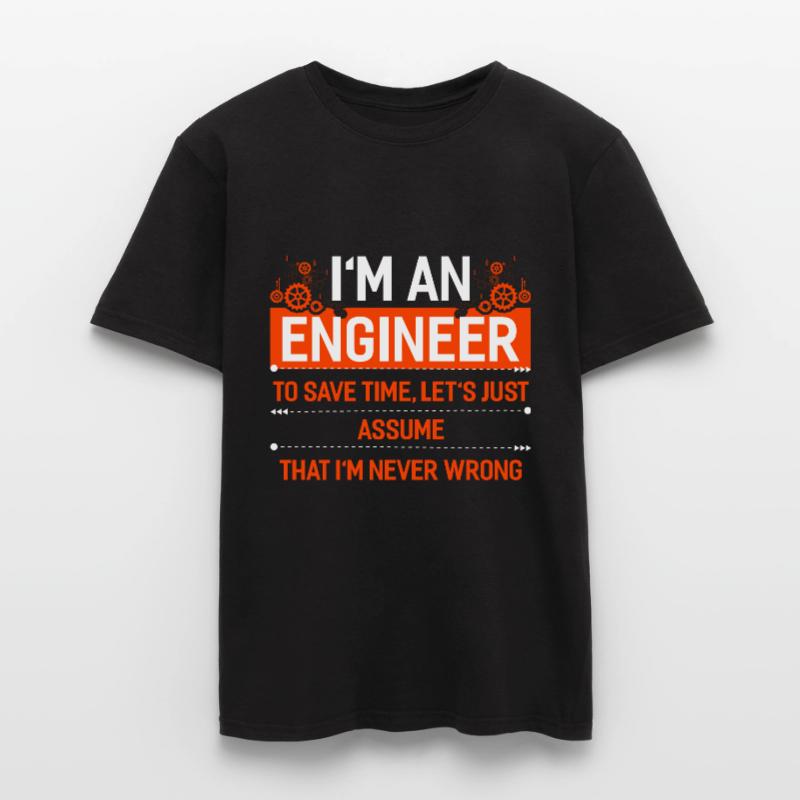Engineer mechanical engineering electrical engineering gift Men’s T-shirt