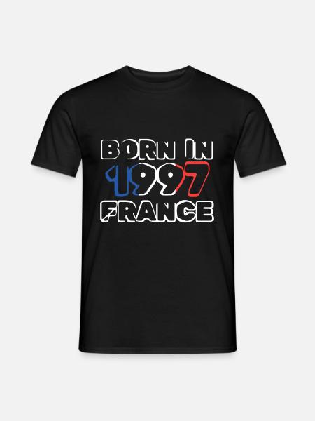 en 1997 - T-shirt homme - noir