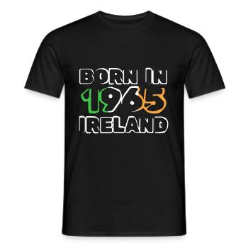1965 - Männer T-Shirt - Schwarz - Vorne - AI Model Male 178 light (178cm)