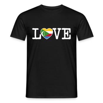 Comoros Flag Mayotte Comoros Comores Gift - Men's T-Shirt - black - Front - AI Model Male 178 light (178cm)