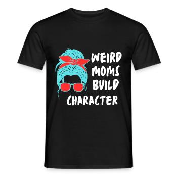 Funny Mother's shirt - T-shirt homme - noir - Devant - AI Model Male 178 light (178cm)