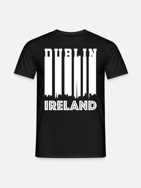 Irlande - T-shirt homme - noir