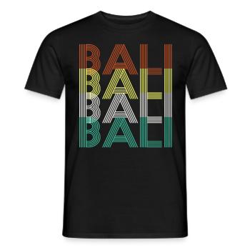 Bali Bali Bali Bali - Männer T-Shirt - Schwarz - Vorne - AI Model Male 178 light (178cm)