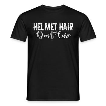 Motorrad Frauen - Männer T-Shirt - Schwarz - Vorne - AI Model Male 178 light (178cm)