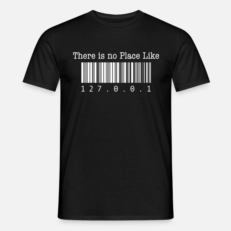 Informatik IP Computer Geek - Männer T-Shirt - Schwarz