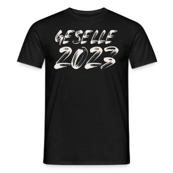 Geselle 2023 Gesellenprüfung - Männer T-Shirt - Schwarz - Vorne - AI Model Male 178 light (178cm)