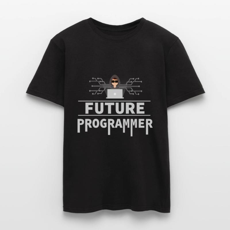 Programmeur Coder Développeur de logiciels T-shirt homme