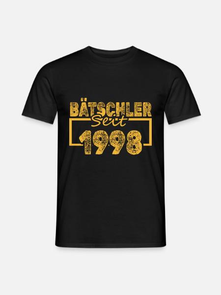 Bätscheler 1998 - Männer T-Shirt - Schwarz