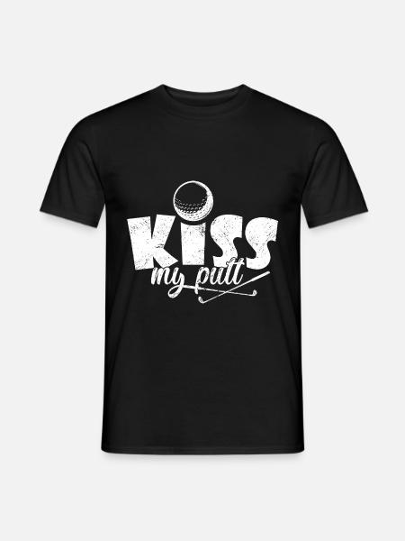 Golf golf terrain de golf - T-shirt homme - noir