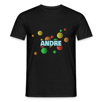 Ball pit Andre - Men's T-Shirt - black - Front - AI Model Male 178 light (178cm)
