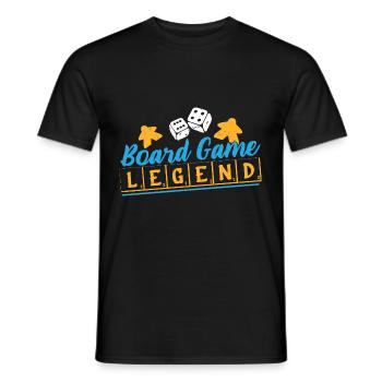 Jeux de société Cadeaux Nerd Jeux de société - T-shirt homme - noir - Devant - AI Model Male 178 light (178cm)