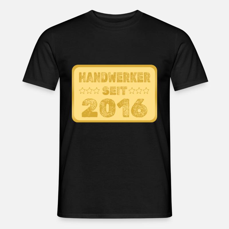 seit 2016 - Männer T-Shirt - Schwarz