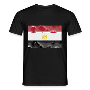 Egypt - Men's T-Shirt - black - Front - AI Model Male 178 light (178cm)