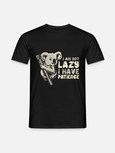 Koala Koala Bear - Men's T-Shirt - black