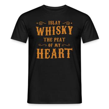 Whiskey Liebhaber Whisky Trinker Geschenk - Männer T-Shirt - Schwarz - Vorne - AI Model Male 178 light (178cm)