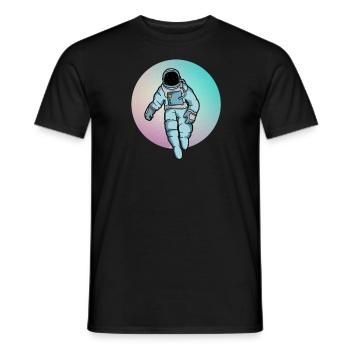 Astronaut Spaceman Spaceman Space Suit Gift - Men's T-Shirt - black - Front - AI Model Male 178 light (178cm)