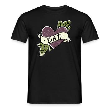 Bester Papa - Männer T-Shirt - Schwarz - Vorne - AI Model Male 178 light (178cm)