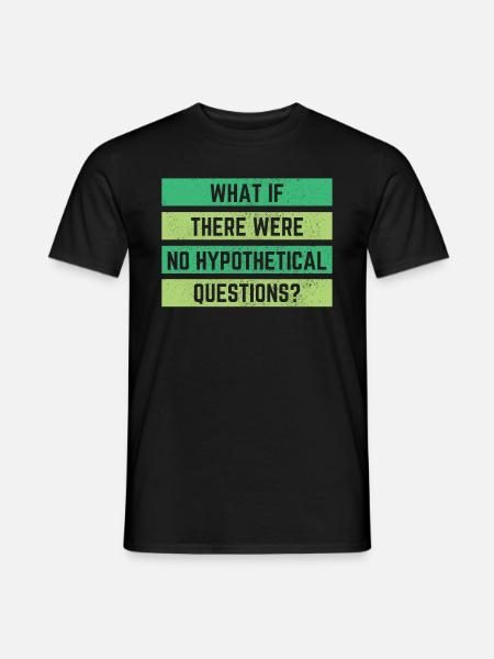 Philosophy Gift - Men's T-Shirt - black