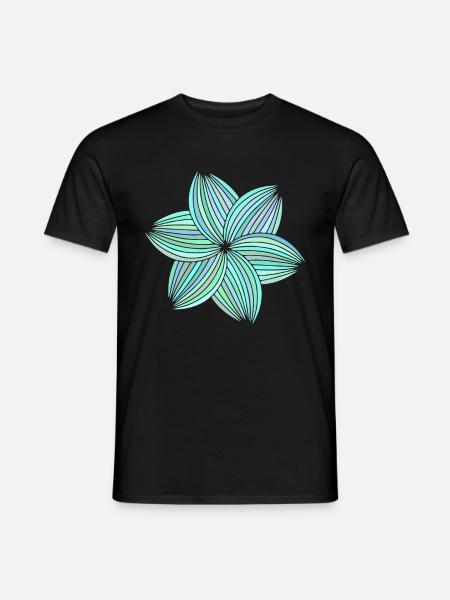 Mandala esoteric gift idea - Men's T-Shirt - black