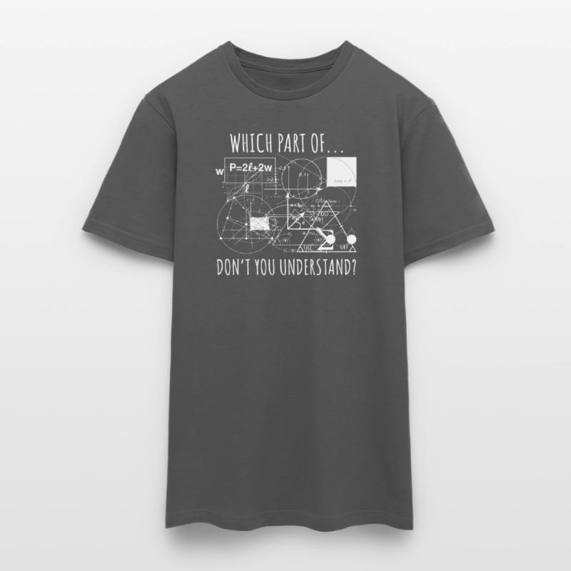 Physics Mechanical Engineering Complex Formulas Nerd Men's T-Shirt