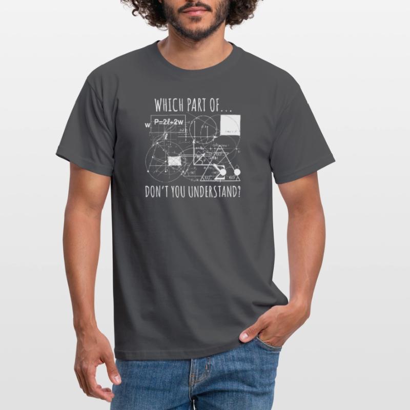 Physics Mechanical Engineering Complex Formulas Nerd Men's T-Shirt