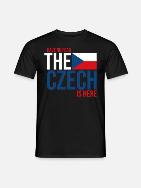 Tschechien Tscheche - Männer T-Shirt - Schwarz
