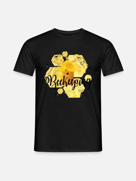 Imker - Imkerei - Imkern - Männer T-Shirt - Schwarz