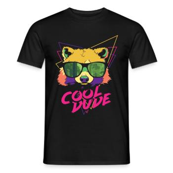 Cooler Typ - Männer T-Shirt - Schwarz - Vorne - AI Model Male 178 light (178cm)