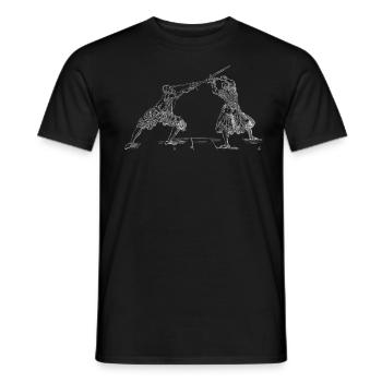 Joachim Meyer - T-shirt homme - noir - Devant - AI Model Male 178 light (178cm)