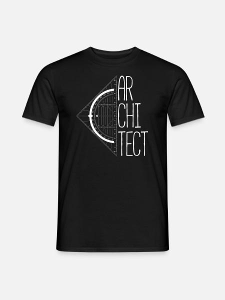 Architecte architecte architecte - T-shirt homme - noir
