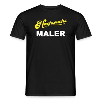 Maler Lackierer - Männer T-Shirt - Schwarz - Vorne - AI Model Male 178 light (178cm)