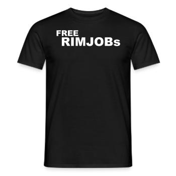Rimojb Funny Sayings Sex Porn - T-shirt homme - noir - Devant - AI Model Male 178 light (178cm)